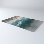 Aerial Ocean Waves - Coastal Photography Wall Art Rug Gallery Image 3