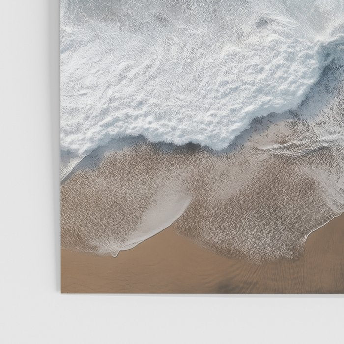 Aerial Ocean Waves - Coastal Photography Wall Art Poster Gallery Image 3