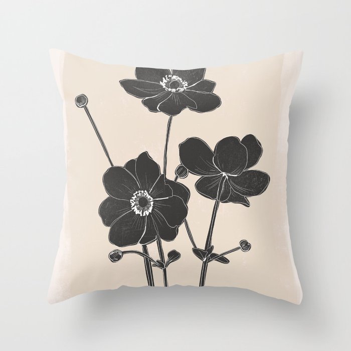 Flowers 3 Throw Pillow Gallery Image 6