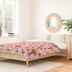 Valentine Mushrooms Duvet Cover Gallery Image 2