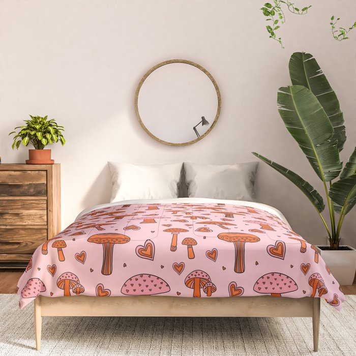 Valentine Mushrooms Comforter Gallery Image 3