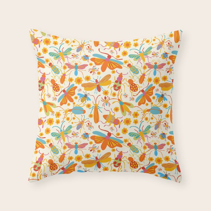 Little wings Throw Pillow Gallery Image 6