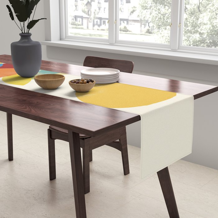 mid century Table Runner Gallery Image 2