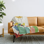 mid century Throw Blanket Gallery Image 1