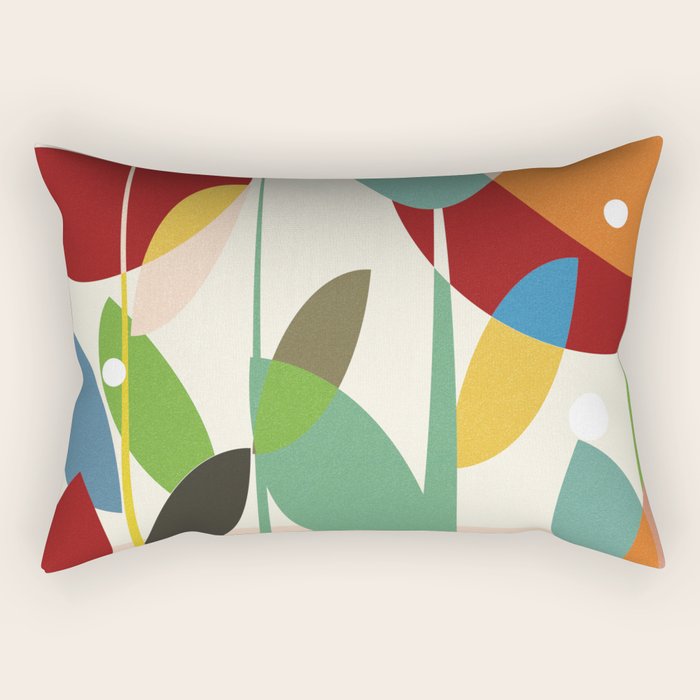 mid century Rectangular Pillow Gallery Image 2