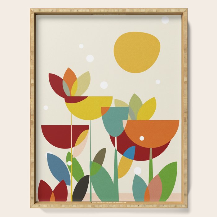 mid century Serving Tray Gallery Image 1