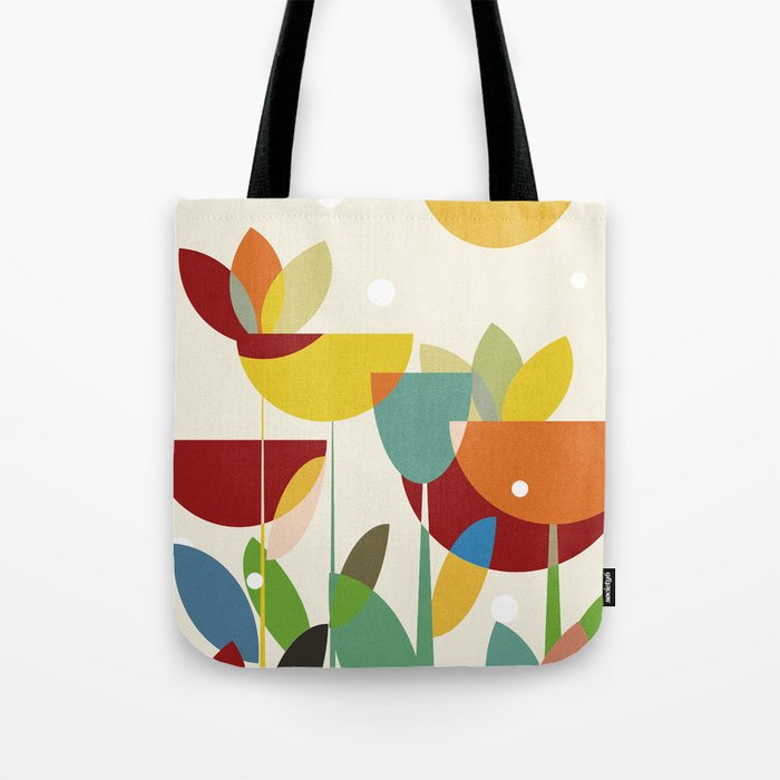 mid century Tote Bag Gallery Image 1