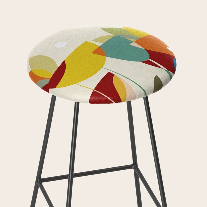 mid century Stool Gallery Image 2