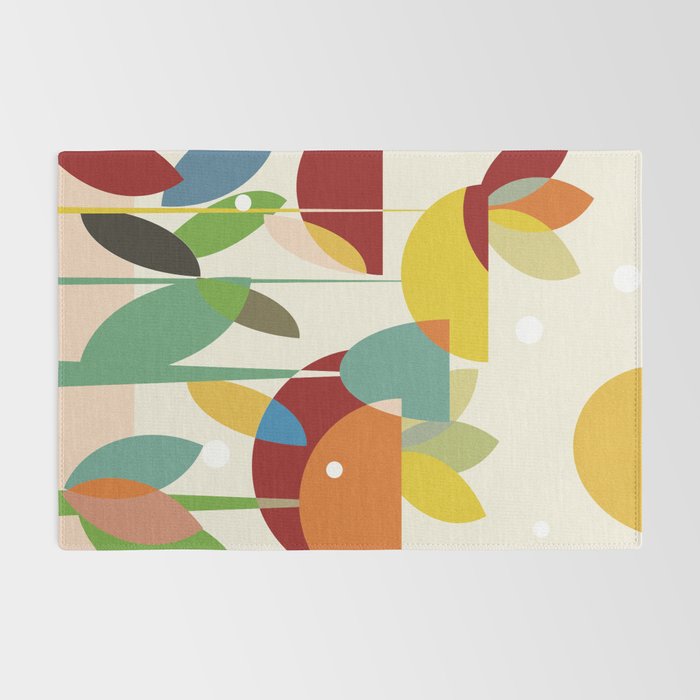 mid century Rug Gallery Image 2