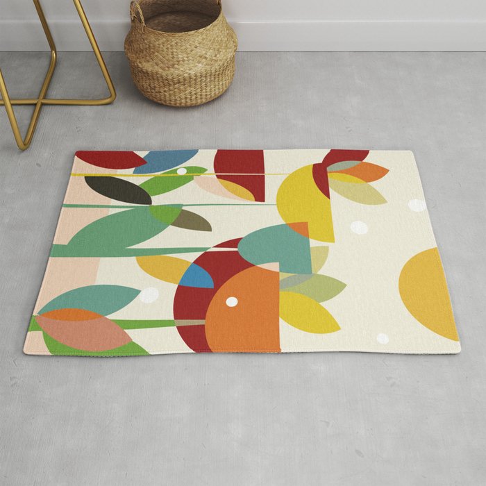 mid century Rug Gallery Image 1