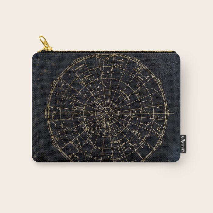 Golden Star Map Carry All Pouch Gallery Image 1