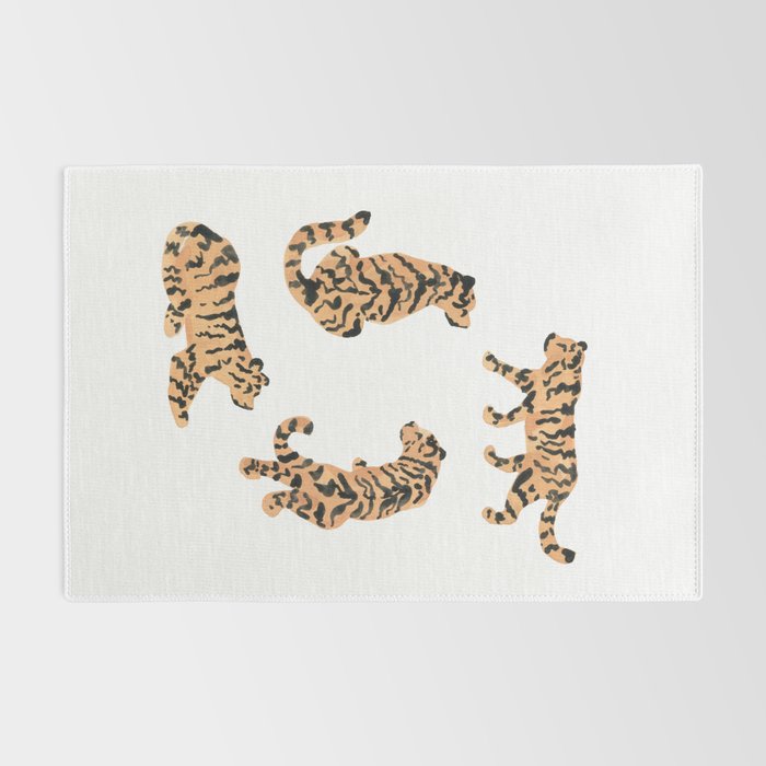 Tigers Rug Gallery Image 2