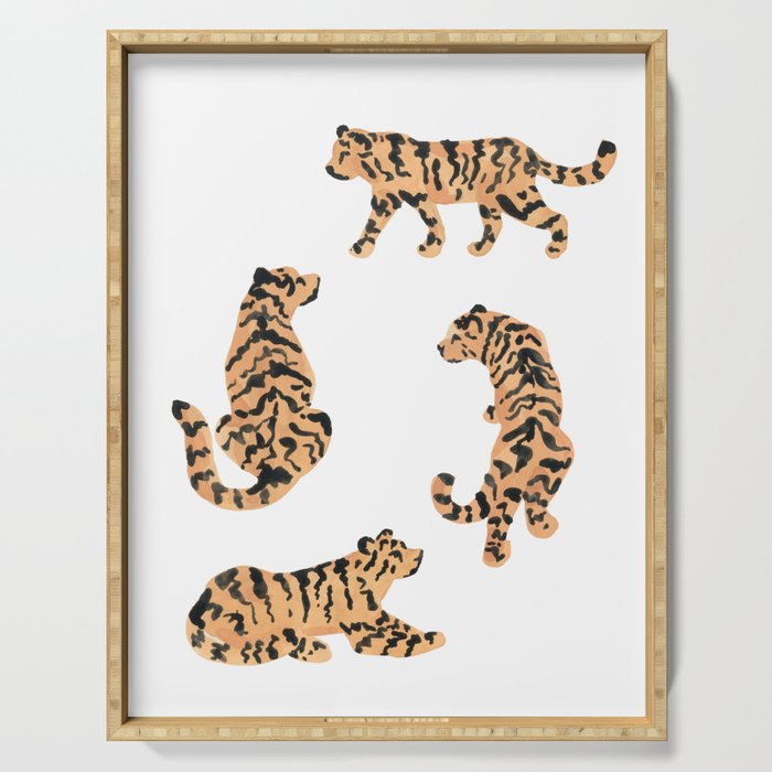 Tigers Serving Tray Gallery Image 1