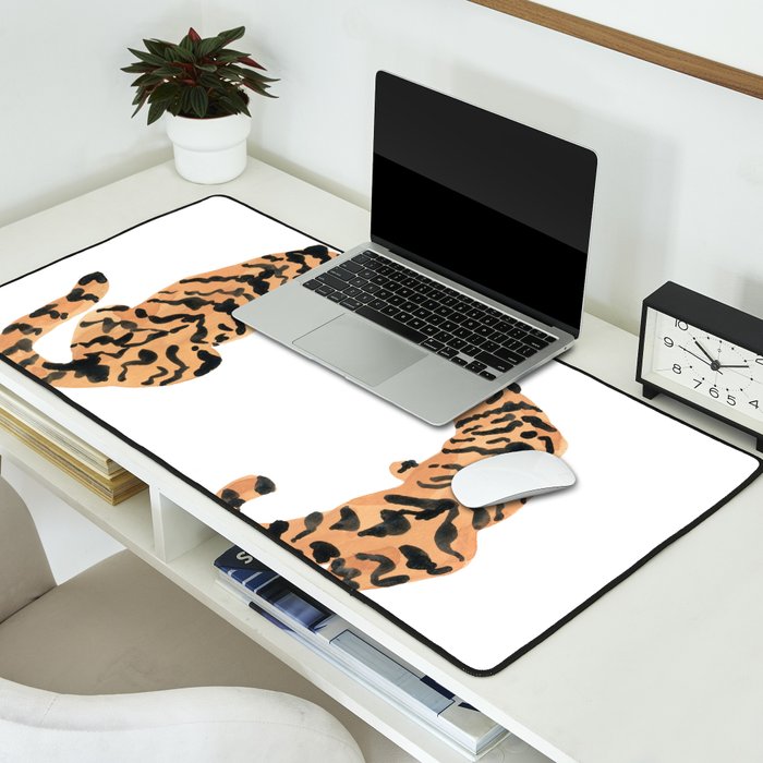 Tigers Desk Mat Gallery Image 2