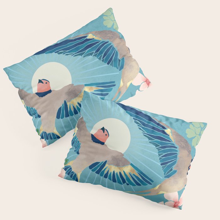 Swallows New Beginning Pillow Sham Gallery Image 3