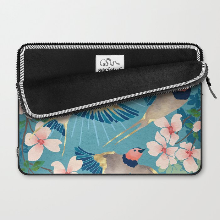 Swallows New Beginning Laptop Sleeve Gallery Image 2