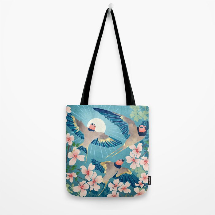 Swallows New Beginning Tote Bag Gallery Image 2