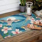 Swallows New Beginning Outdoor Rug Gallery Image 2