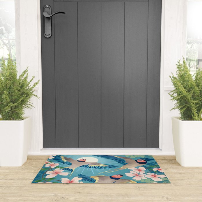 Swallows New Beginning Welcome Mat Gallery Image 3