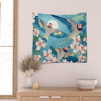 Swallows New Beginning Wall Tapestry Gallery Image 2