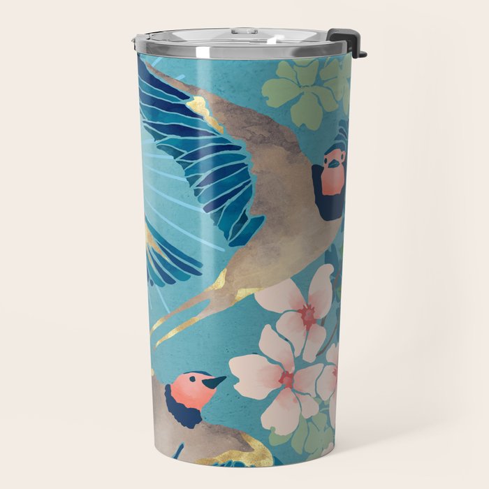 Swallows New Beginning Travel Mug Gallery Image 2