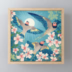 Swallows New Beginning Mini Art Print Gallery Image 1
