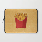 FAST FOOD / Fries Laptop Sleeve Gallery Image 1