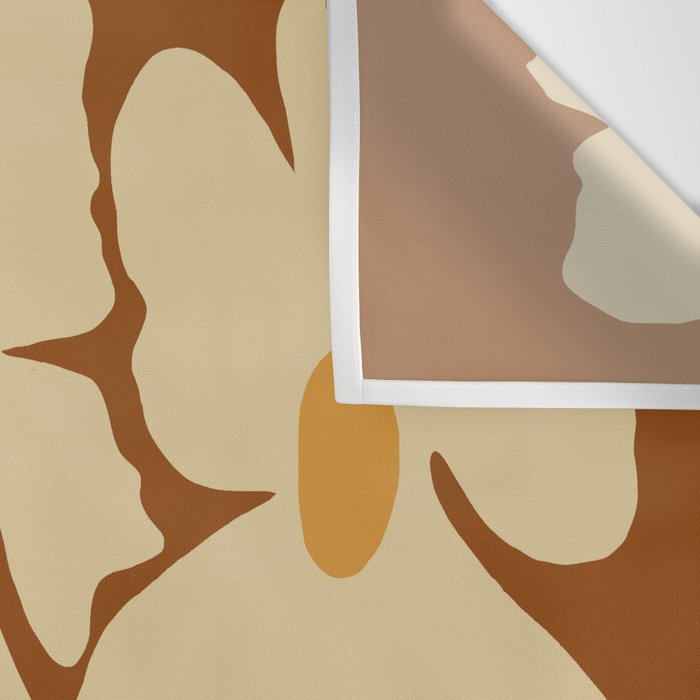 Retro fun floral  Wall Tapestry Gallery Image 3