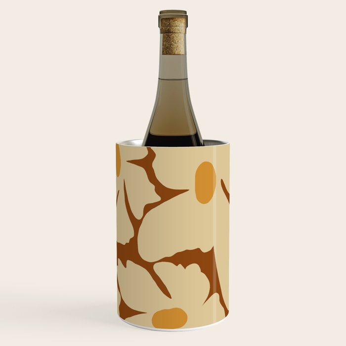 Retro fun floral  Wine Chiller Gallery Image 3