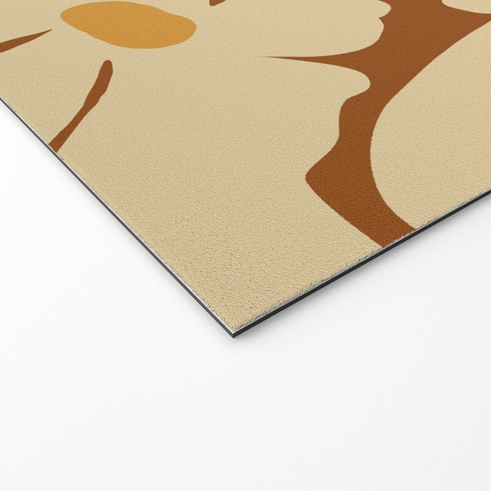 Retro fun floral  Welcome Mat Gallery Image 2