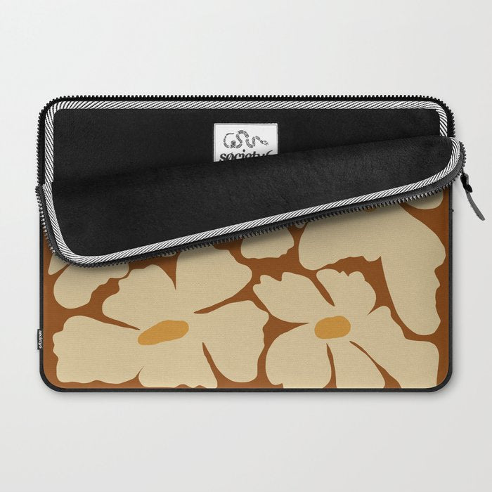 Retro fun floral  Laptop Sleeve Gallery Image 2