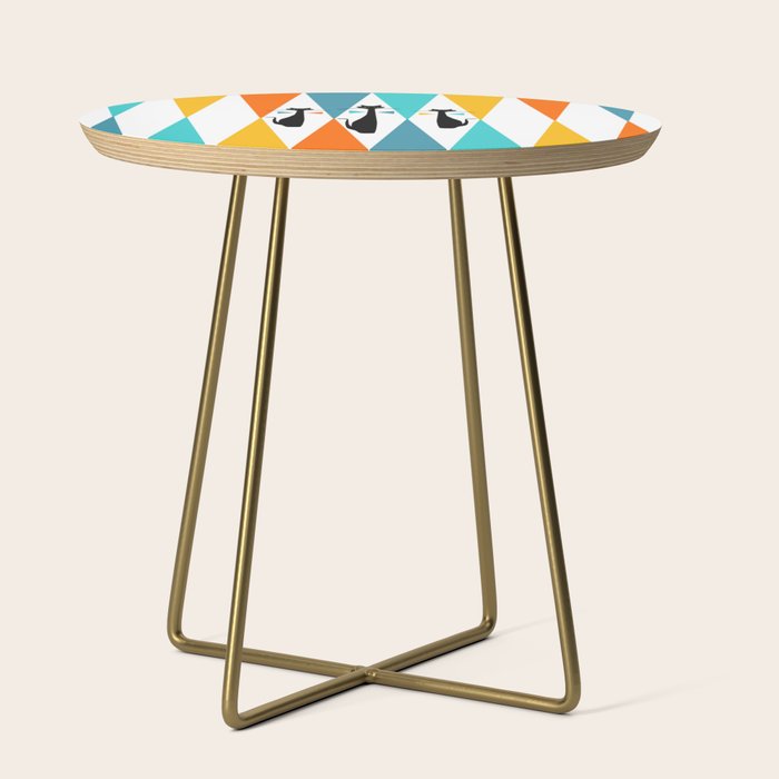 MidCentury Modern Art 10 Jester Cats Side Table Gallery Image 1