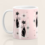 Mid Century Meow Retro Atomic Cats ©studioxtine Coffee Mug Gallery Image 3