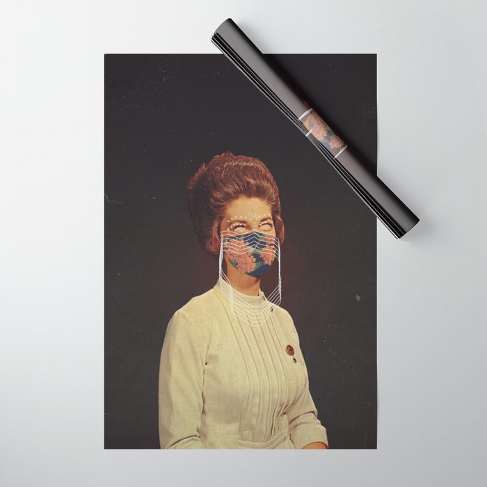 Portrait XX Wrapping Paper Gallery Image 1