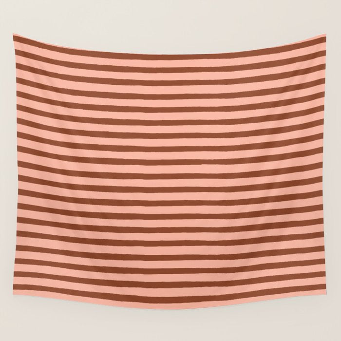 Bold Lines Maroon Wall Tapestry Gallery Image 4