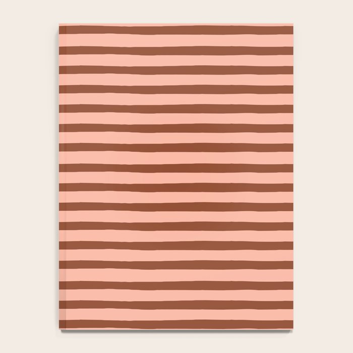 Bold Lines Maroon Notebook Gallery Image 4