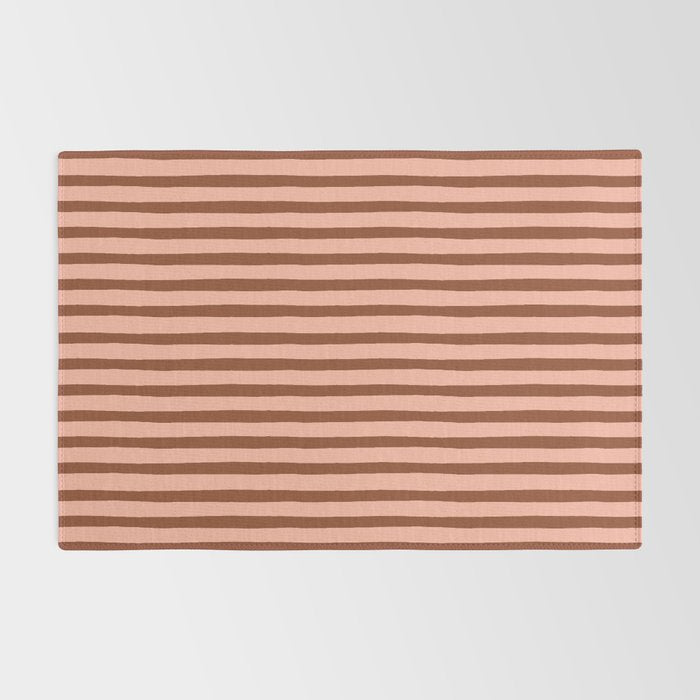 Bold Lines Maroon Rug Gallery Image 2