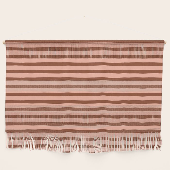 Bold Lines Maroon Wall Hanging Gallery Image 1