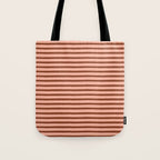 Bold Lines Maroon Tote Bag Gallery Image 1