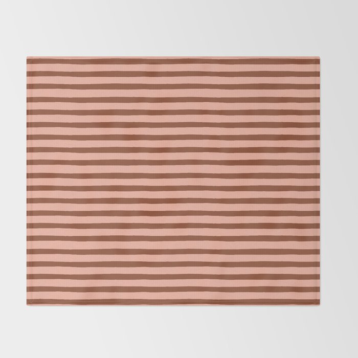 Bold Lines Maroon Throw Blanket Gallery Image 2