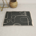Abstract line art 48 Rug Gallery Image 1