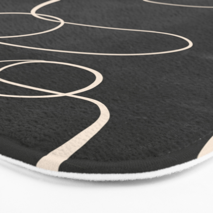 Abstract line art 48 Bath Mat Gallery Image 3