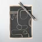 Abstract line art 48 Wrapping Paper Gallery Image 1