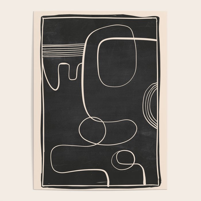 Abstract line art 48 Poster Gallery Image 4
