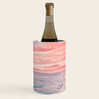 Pink Cotton Candy Ocean Sunset Wine Chiller Gallery Image 3