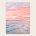 Pink Cotton Candy Ocean Sunset Notebook Gallery Image 4