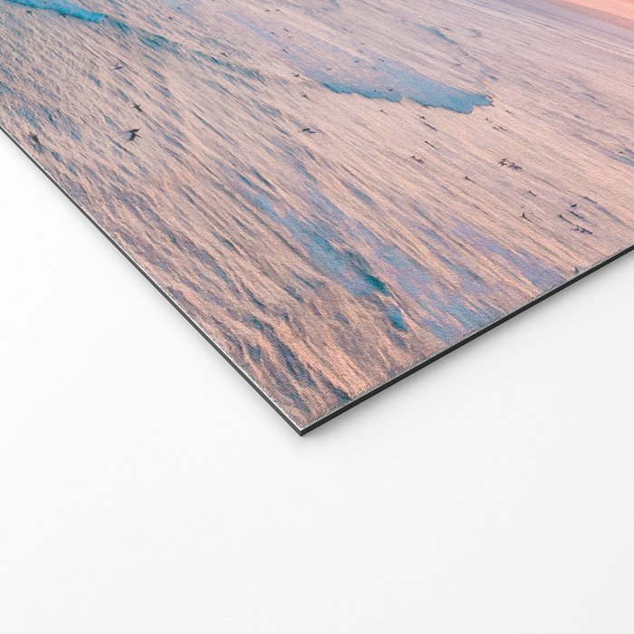 Pink Cotton Candy Ocean Sunset Welcome Mat Gallery Image 2