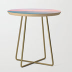 Pink Cotton Candy Ocean Sunset Side Table Gallery Image 1