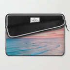 Pink Cotton Candy Ocean Sunset Laptop Sleeve Gallery Image 2