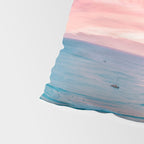 Pink Cotton Candy Ocean Sunset Pillow Sham Gallery Image 4